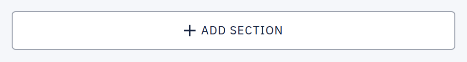 Adicione uma secção por critério com Adicionar secção.
