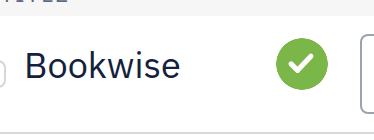 List entry