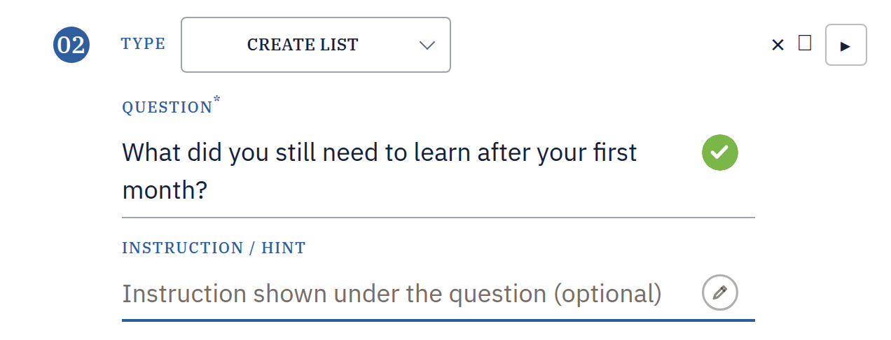 Opret liste