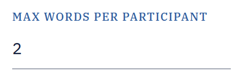 Najviše riječi po učesniku