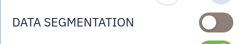 Data Segmentation