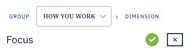 Remove dimension