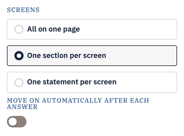 Screens