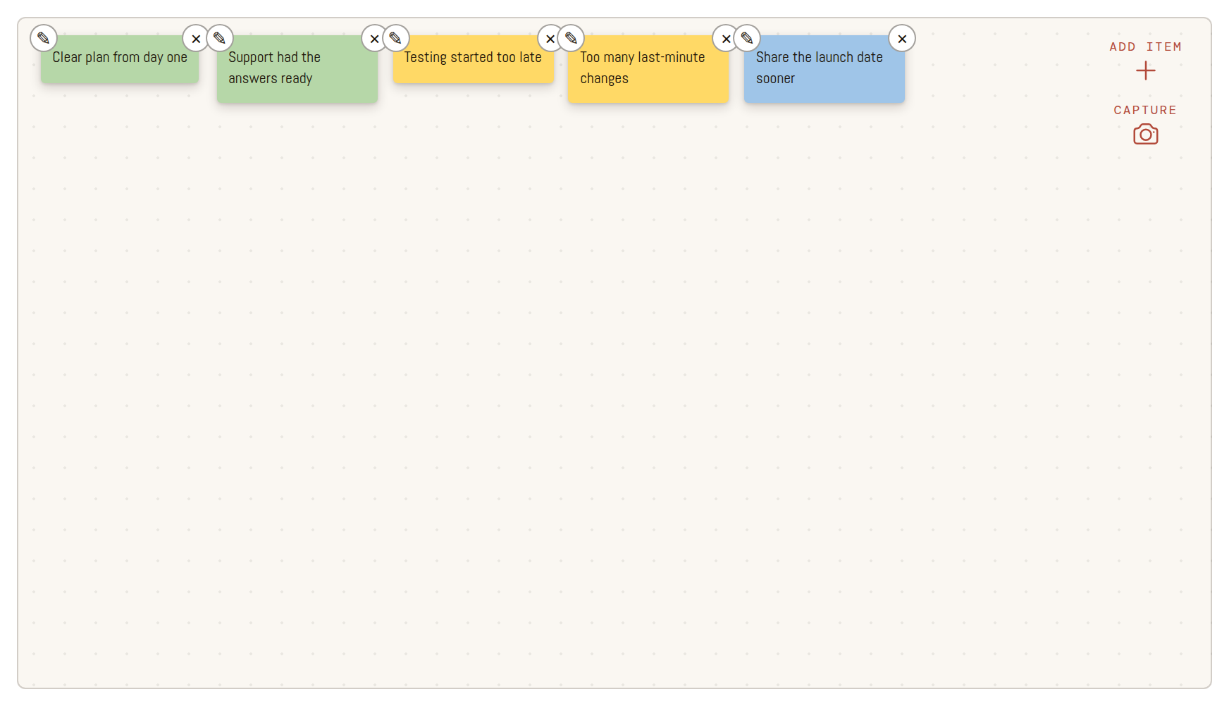 Whiteboard / Brainstorming